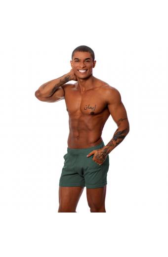Short Faca Verde Mescla