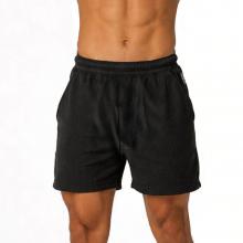 Short Faca Preto Canelado