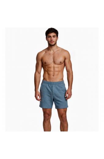 Short Mid Tradicional Azul Claro