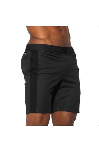 Bermuda Midi Paralelo Chumbo Preto