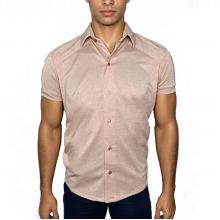 Camisa Tradicional Lux Rose Brilho