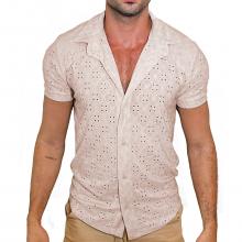 Camisa Tradicional Lux Lese Bege