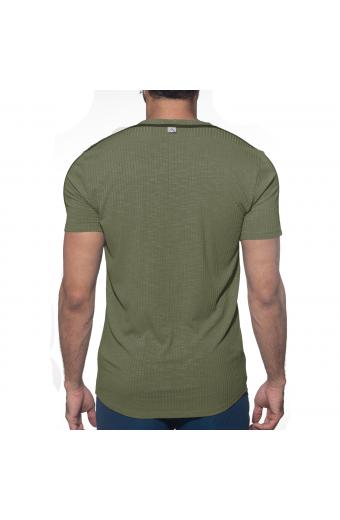 Camiseta Tradicional M/C Verde Militar