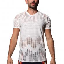 Camiseta Direct Especial Zig Zag Off White