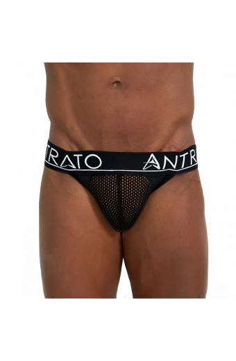 Cueca Jockstrap Tela Preto