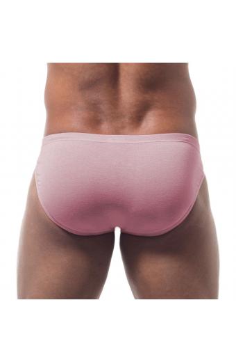 Cueca Slip Light Rosa Claro Algodão