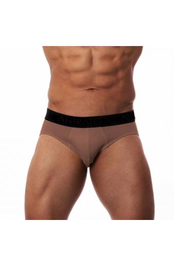 Cueca Slip Mocha Mousse Algodão