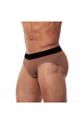 Cueca Slip Mocha Mousse Algodão