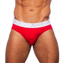 Cueca Slip Vermelho (Algodão)