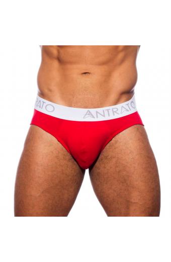 Cueca Slip Vermelho (Algodão)