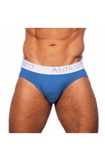 Cueca Slip Azul (Algodão)