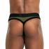 Cueca Thong Musgo Preto