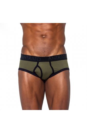Cueca Tradicional Musgo Preto