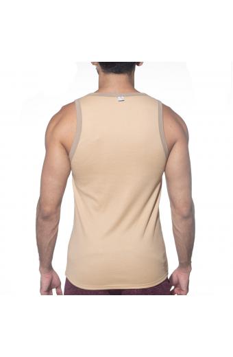 Regata Quadrada Bege