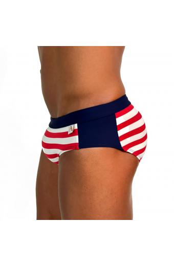 Sunga Taype Sport Listras Vermelho